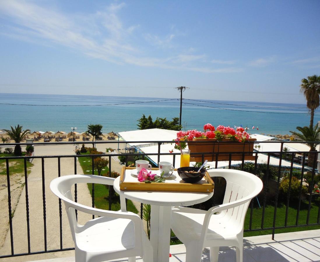 Mirto Beach Hotel & Restaurant 파랄리아 브라초우 외부 사진