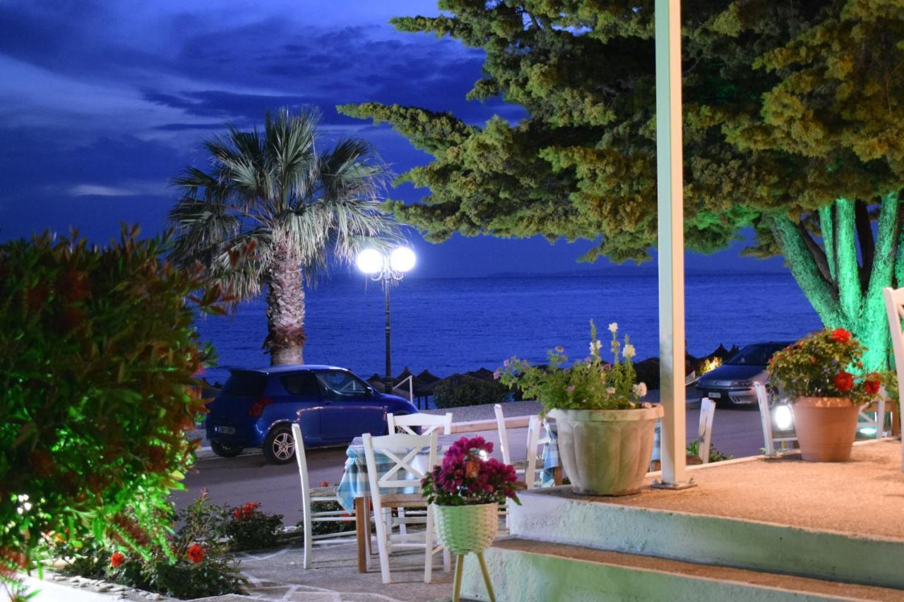 Mirto Beach Hotel & Restaurant 파랄리아 브라초우 외부 사진